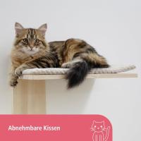 Kerbl Pet Rascador de Pared de Madera para Superficie de Descanso, 150 cm - details 2
