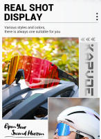 Gafas de Sol para Ciclismo Kapvoe 2023 para Hombres y Mujeres Lentes de 4 Piezas Protección UV Material del Marco TR - details 14