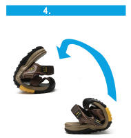 Casual Men Outdoor Sandals Summer Breathable Flat Sole Beach Shoes Comfort Soft Walking Hiking Sandals Athletic Male Shoes 2024 - details 8