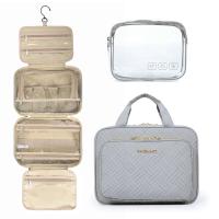 BAGSMART Bolsa de Viaje para Higiene Personal Organizador de Maquillaje con Estuche Transparente - details 9