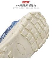 Zapatos corrientes de los deportes ocasionales de los hombres respirables de la ropa deportiva que caminan de la malla barata del logotipo de la marca - details 5