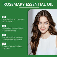 Rosemary Lightweight nutre suavemente el cuero cabelludo, dejando un aceite esencial para el cuidado del cabello suave y sedoso. - details 9