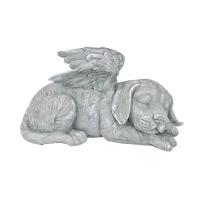 Estatua de Resina de Dios Angel Escultura de Perro y Gato para Jardín Tomba de Cachorro - details 8