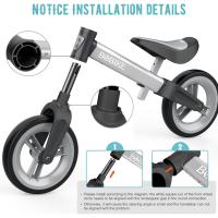 Bicicleta para Niños Ultraligera Sin Pedales, Altura Ajustable, Candado para Volante, Para Niños y Niñas de 1,5 4 Años - details 9