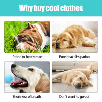 Chaleco refrescante para perro, Chaqueta ligera con protección UV, transpirable, para caminar, entrenar y acampar, ropa fresca para mascotas - details 2