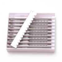 Tijeras de Peluquería de Seguridad Herramientas de Barbero de Salón para Cortar Flequillo y Barba con 1 + 10 Aspas Altavoz 6100 - details 13