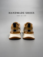 Zapatos hechos a mano de cuero genuino de moda auténtica de cuero de vaca transpirable zapatos de hombre - details 17