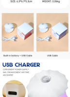 Arte Clavo-Mini secador de uñas portátil, Gel de secado rápido, UVLED, máquina de luz de manicura, herramientas de secado de Arte de uñas, alimentación por USB - details 2