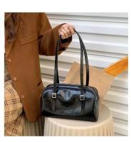 Bolsos de hombro verdes para ir al trabajo para mujer, bolsos de diseñador de lujo, bolso informal de Color puro, bolso con almohada de gran capacidad para axila 2024 - details 13
