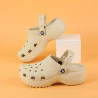 Zuecos de playa de verano para exteriores, unisex, sencillos, versátiles, transpirables, antideslizantes, resistentes al desgaste, sandalias de suela gruesa - details 8