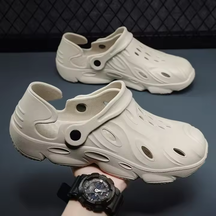 Sandalias de Verano para Hombre Zapatos Ligeros de EVA Informales con Agujeros - 1