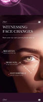 Crema para los Ojos de Caracol Colágeno Reducción de Ojeras, Adelgazamiento Firme, Hidratación Brillante Herramientas de Cuidado de la Piel Facial - details 5
