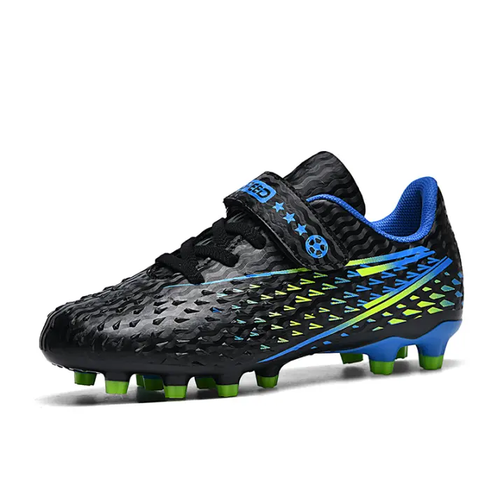 Zapatos de Fútbol Profesionales AG FG Entrenados en Cuero y Goma Natural - 1