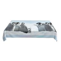 Mantel rectangular de pingüino para fiesta, manteles impermeables para mesa de comedor, decoración del hogar y cocina - details 53