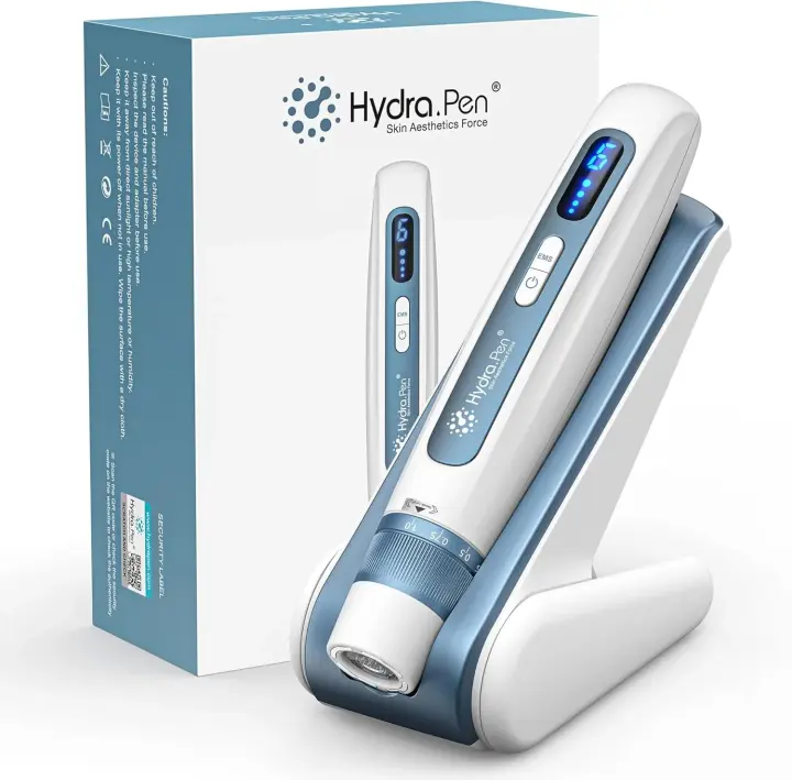 Dr-Pen Hydra.Pen H5 herramienta inalámbrica para el cuidado de la piel, Pen con Derma 2 piezas, 12 cartuchos de pines, dispositivo Facial de microcorriente 6 en 1, aplicador de suero automático profesional con pantalla LED - 1