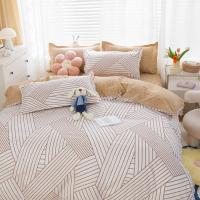Juego de ropa de cama de 2/3 piezas, edredón de microfibra para cama doble, tamaño Queen - details 3