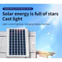 Lámpara Solar De 300W Para Exteriores, Focos Impermeables, Luces Solares Con Control Remoto, Reflector De Pared - details 0