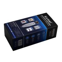 Kemei-cortadora de barba inalámbrica para hombre, Máquina Eléctrica de corte de pelo, recargable, sin cuchilla - details 0