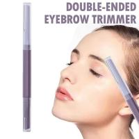 Cuchillo de Recorte de Cejas 2 en 1 Herramienta de Afeitado de Belleza Portátil para Principiantes - details 0