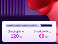 Vibradores de empuje de lengua 4 en 1 Consolador Rose Sex Toys con 10 lamiendo el clítoris y 10 modos de vibración, estimulador de clítoris del punto G, herramientas de placer para juegos de parejas femeninas - details 24