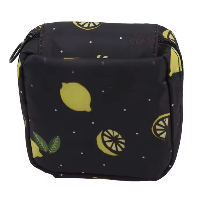 Set de Bolsa de Cosméticos Pequeña Organizador de Monedas de Viaje con Cremallera - 1