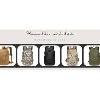 Prowalk - Mochila Assault 20 litros, táctica militar para senderismo y rutas de montaña, bolsa dinámica para elementos esenciales, con pecho - details 0