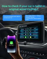 Reproductor multimedia Android para coche, dispositivo inalámbrico con WiFi, versión 2024G + 5G, CarPlay, adaptador, GPS - details 2