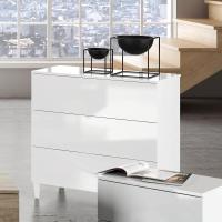 Molo Loft, Acabado en Color Blanco Brillo, Medidas: 61 cm (Ancho) x 117 cm (Alto) x 40 cm (Fondo) - details 8