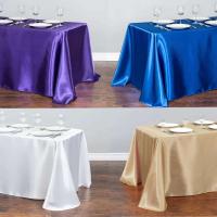Mantel de Satén para Mesa 145x200cm Ideal para Bodas, Fiestas, Hoteles - details 3