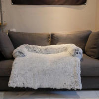 Cojín de sofá para mascotas, cama para perros, extraíble y lavable, felpa - details 3
