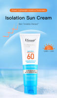 Disaar SPF 60 protector solar 50ml blanqueamiento bloqueador solar Protector UV de larga duración crema protectora hidratante para la piel - details 0