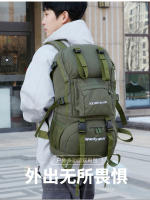 Nueva bolsa de senderismo de 50L de gran capacidad, impermeable, ultraligera, deportes al aire libre, hombro - details 0