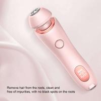 Maquinillas de afeitar eléctricas para mujer, recortador de Bikini 2 en 1, afeitadoras faciales, depilación para axilas, piernas, cuerpo de mujer, resistente al agua IPX7 - details 4