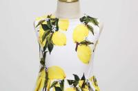 Vestido de Princesa de Verano Retro para Niña Hepburn Lentejuelas, Algodón Ligero, Estilo Vintage de los 50 - details 5