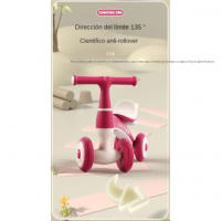 Bicicleta de paseo para bebés ligera y estable: bicicleta de desarrollo del equilibrio para bebés: juguetes infantiles - details 3
