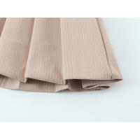 Vestido corto sin tirantes con dobladillo plisado para mujer, minivestido elegante con botones delanteros y bolsillo falso, vestidos de calle - details 6