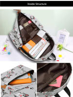 Linda mochila escolar para adolescentes, adorable bolso escolar para gatos, mochila para estudiantes - details 5