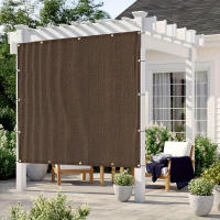Red parasol: varios tamaños, 91- Protección UV y bloqueo de luz, tela duradera resistente a la intemperie para viajes, picnics, piscina, patio, jardín, patio trasero, cubierta de patio, elementos esenciales para picnic, toldo elegante, refugio de fácil in - details 3