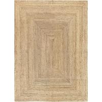 Alfombra de Yute 100% Natural Tejida a Mano, Color Natural para Sala de Estar, Comedor, Dormitorio, Pasillos (160x230cm) - details 3