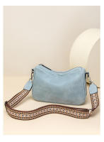 Diseño de color sólido Nueva almohada de moda simple con bolsa de cuerpo con correa ancha para el hombro para mujeres - details 45