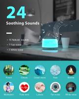 Máquina de sonido portátil para dormir, luz nocturna RGB, 24 sonidos calmantes, ruido blanco - details 3