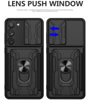 Funda con soporte y ranura para tarjeta para Samsung Galaxy S25, S24, S23 Ultra, S22, S21 FE, A16, A15, A14, A54, Note 20, Ultra, protección de cámara - details 2