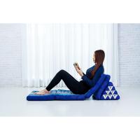 Cómodo Colchón De Suelo con Cojín De Lectura, Futón Japonés, Cama Plegable O Esterilla De Masaje Tailandés, 170 x 53 cm, Azul Claro - details 141