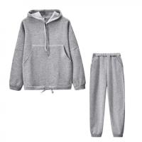 Suéter de color liso con bolsillo grande para mujer, ribete informal de dos piezas, nueva moda - details 9