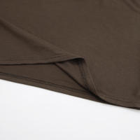 Vestido largo ajustado de punto marrón para mujer, nuevo estilo, otoño e invierno, moda - details 23