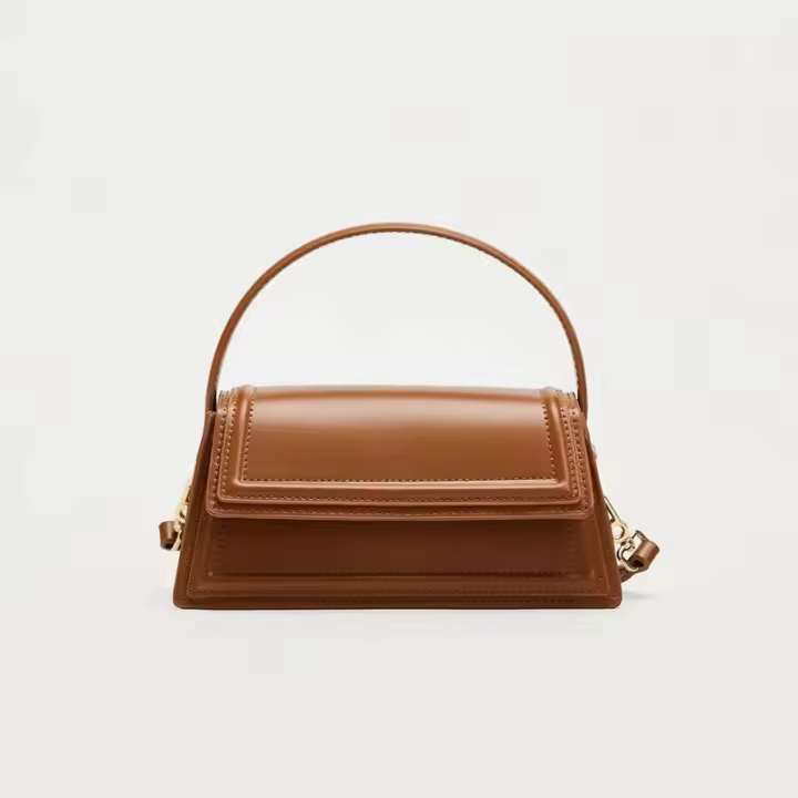 NOVEDAD DE VERANO 2024, Mini bandolera marrón de ciudad, bolso de hombro informal negro a la moda, mochila de lujo de alta gama - 1