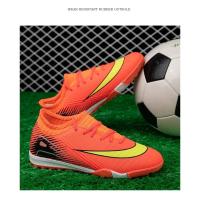 Nuevas Botas De Fútbol Profesionales Para Niño, Zapatillas TF, Zapatos De Fútbol Para Partido, Zapatos Deportivos Cómodos Antideslizantes Para Niños, Unisex - details 14