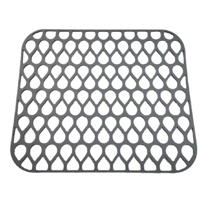 Alfombrilla de silicona para fregadero de cocina, protector de fregadero de acero inoxidable, 13,58x11,6 pulgadas - 1