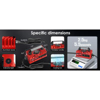 Cargador de Golf Car EPOWREY 15 AMP Voltaje de 48 Pulgadas para EZGO RXV y TXT - details 9