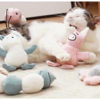 Diversión Interactiva de Peluche para Gatos Forma de Oso, Cerdo, Ganso - details 15